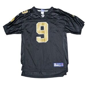 Reebok New Orleans‎ Drew Brees #9 NFL Football Jersey Boys XL